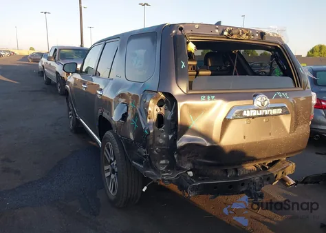 2016 Toyota 4Runner Limited from USA, damaged, VIN JTEZU5JR1G5125068